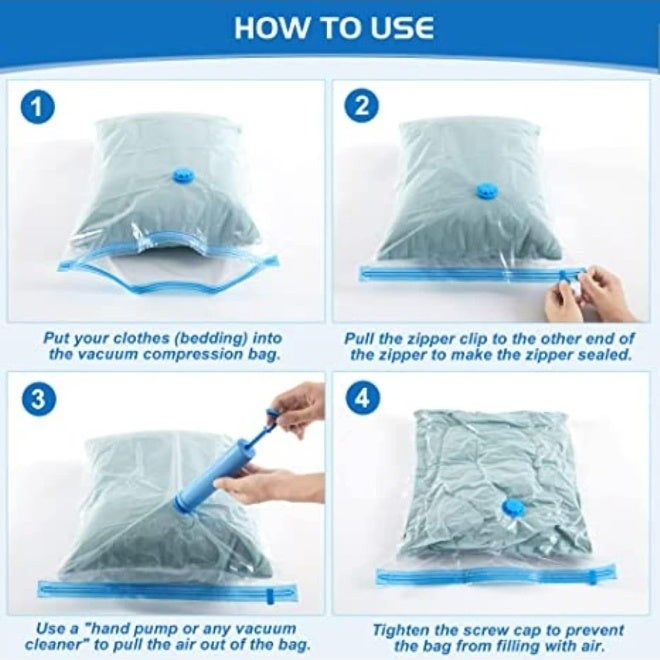 Vacuum Storage Bags 30PCs