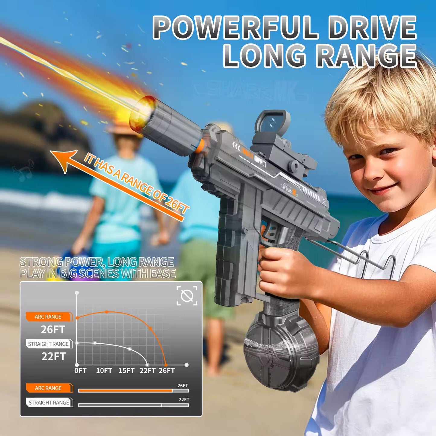 Automatic Electric Water Squirt Gun Toy